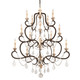 Troy Lighting - F3517-PZ/DG - 15 Light Chandelier - Bordeaux - Parisian Bronze