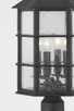 Lake County Four Light Outdoor Post (P2522-FRN)