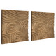 Uttermost - 04357 - Wall Decor - Channels - Matte Natural Oak