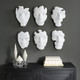 Self-Portrait Wall Decor, Set/6 (04358)