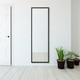 Serna Mirror in Satin Black (52-09791)