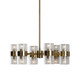 Uttermost - 21297 - 12 Light Chandelier - Marinot - Antique Brass