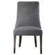 Uttermost - 23240-2 - Armless Chairs Set Of 2 - Patamon - Charcoal Gray With Dark Walnut