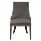 Uttermost - 23305 - Accent Chair - Aidrian - Charcoal Gray