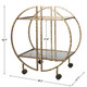 Zelina Bar Cart (25065)