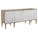 Uttermost - 25101 - Sideboard Cabinet - Tightrope - Natural Oak