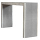 Uttermost - 25483 - Console Table - Aerina - Aged White With Gray Distressed