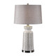 Uttermost - 27535-1 - One Light Table Lamp - Kansa - Brushed Nickel