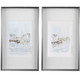 Uttermost - 33714 - Framed Prints - New England Port - Brushed Silver