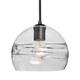 Besa - J-SPIR8CL-BK - Pendant - Besa Spirit 8 Pendant - Black