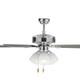 Haven 52 LED 3 52``Ceiling Fan in Chrome (71-5HV52CHF)
