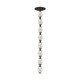 Visual Comfort Modern - 700CLR24BZ-LED930R - LED Pendant - Collier - Dark Bronze