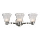 Hudson Valley - 3443-SN - Three Light Bath Bracket - Varick - Satin Nickel