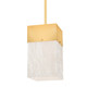 Hudson Valley - 3810-AGB - One Light Pendant - Times Square - Aged Brass