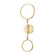 Hudson Valley - 4102-AGB - LED Wall Sconce - Saturn - Aged Brass