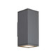 Visual Comfort Modern - 700OWTEG84012NWCHUDUNV - LED Outdoor Wall Lantern - Tegel - Charcoal