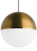 Visual Comfort Modern - 700TDAKV13RBR-LED927 - LED Pendant - Akova - Aged Brass