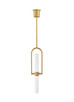 Visual Comfort Modern - 700TDCLMNB-LED930 - LED Pendant - Calumn - Natural Brass