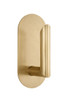 Visual Comfort Modern - KWWS49227HAB-277 - LED Wall Sconce - Fielle - Hand Rubbed Antique Brass