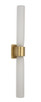 Visual Comfort Modern - KWWS58027CEHAB - LED Wall Sconce - Volver - Hand Rubbed Antique Brass