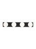 Visual Comfort Modern - SLBA123B - Four Light Bath Vanity - Orbel - Matte Black