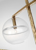 Lowing Six Light Chandelier (SLCH354CPAB)