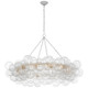 manufacturer_finish:Plaster White and Clear Swirled Glass