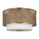 manufacturer_finish:Blonde Rattan|manufacturer_glass:Silk Screen White Inside Clear Outside
