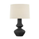 Hudson Valley - L7528-VGL/CTK - One Light Table Lamp - Ancram - Vintage Gold Leaf/ Ceramic Totem Black