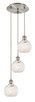 manufacturer_finish:Brushed Satin Nickel|manufacturer_glass:White Mouchette|light_output:Unspecified|color_temperature:Unspecified|cri:Unspecified