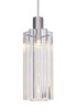 Besa - X-ICE7CL-SN - Pendant - Besa Ice 7 Pendant - Black
