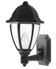 Wave Lighting - S21SC-BK - One Light Wall Mount - Everstone - Blackstone