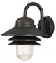 Wave Lighting - S75VC-BK - One Light Wall Mount - Nautical - Black