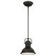Westinghouse Lighting - 63082A - LED Mini Pendant - Boswell - Oil Rubbed Bronze With Highlights