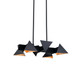 Avante Six Light Linear Pendant in Matte Black (360-CD10033-6-MBK)