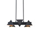Avante Six Light Linear Pendant in Matte Black (360-CD10033-6-MBK)