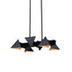 Avante Six Light Linear Pendant in Matte Black (360-CD10033-6-MBK)