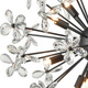 Adelle Eight Light Pendant in Matte Black (360-CD10212-8-MBK)