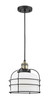 manufacturer_finish:Black Antique Brass|manufacturer_glass:Matte White Cased Large Bell Cage