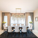 Waterfall 16 Light Chandelier in Aged Brass (360-CD10415-16-AGB)