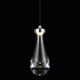 Vaso LED Mini Pendant in Polished Nickel (360-MP10903-LED-PN)