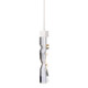 Mamadim LED Mini Pendant in Matte White (360-MP11302-LED-2x2-MW)