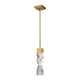 Zeev Lighting - MP11305-LED-3x3-AGB - LED Mini Pendant - Mamadim - Aged Brass