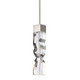 Mamadim LED Mini Pendant in Polished Nickel (360-MP11307-LED-3x3-PN)
