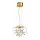 Zeev Lighting - MP40045-LED-AGB - LED Mini Pendant - Destiny - Aged Brass