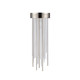 Waterfall One Light Mini Pendant in Polished Nickel (360-MP40048-1-PN)