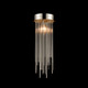 Waterfall One Light Mini Pendant in Polished Nickel (360-MP40048-1-PN)