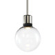 Zigrina LED Pendant in Polished Nickel (360-P11703-LED-PN-K-SBB-G11)
