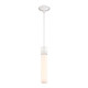 Zigrina One Light Pendant in Matte White (360-P11706-E26-MW-G9)