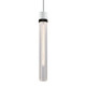 Zigrina One Light Pendant in Matte White (360-P11706-E26-MW-K-SBB-G4)